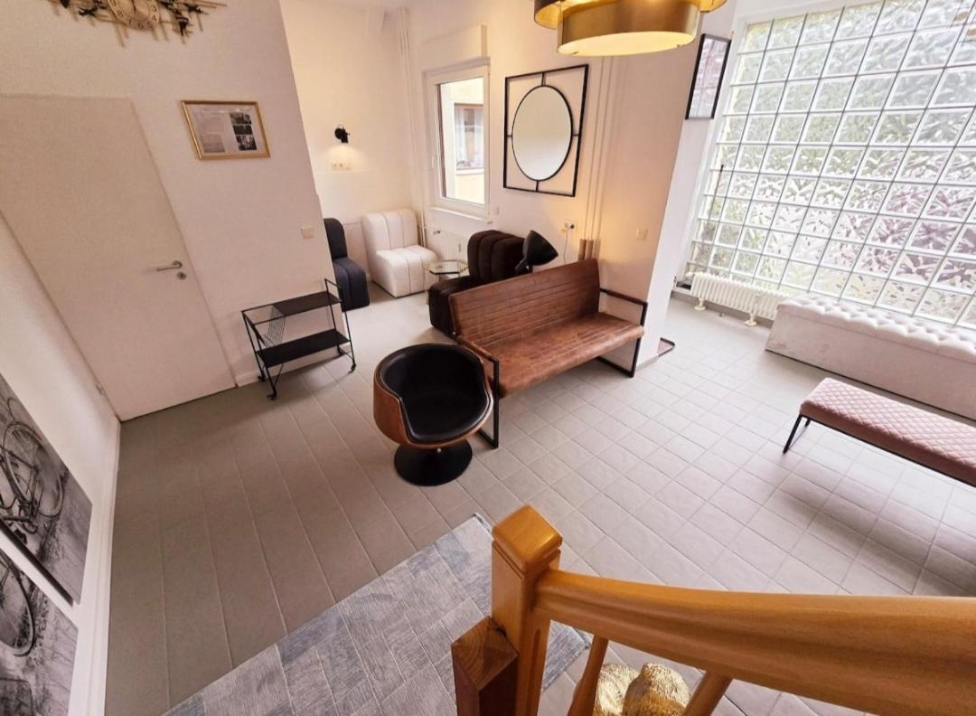 Duplex Apartment Ullstein- 4 Bedrooms, 2 Bathrooms, Living Room, 2 Parking Spaces, Boxspringbeds, Family & Business Apartment! Berlín Exterior foto